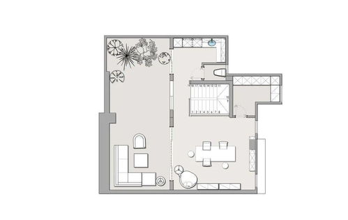 300㎡簡雅復式 成都信息技術咨詢服務空間的設計智慧